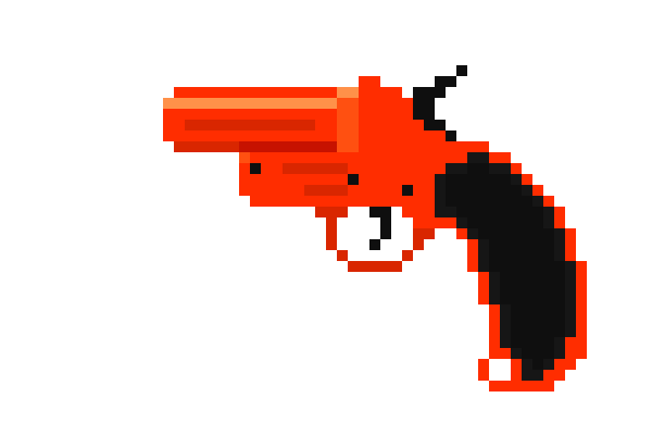 Pixel art guns with firing animations 2 by GG Undroid Games