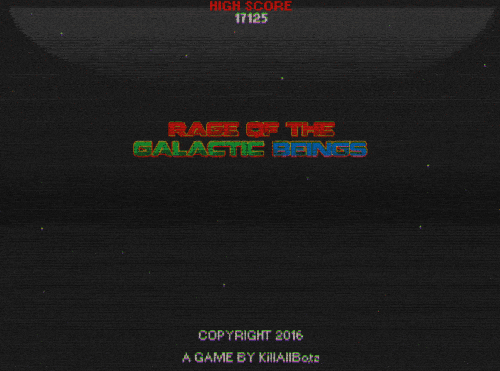 Cover image for Rage of the Galactic Beings