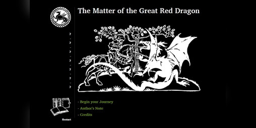 Cover image for The Matter of the Great Red Dragon