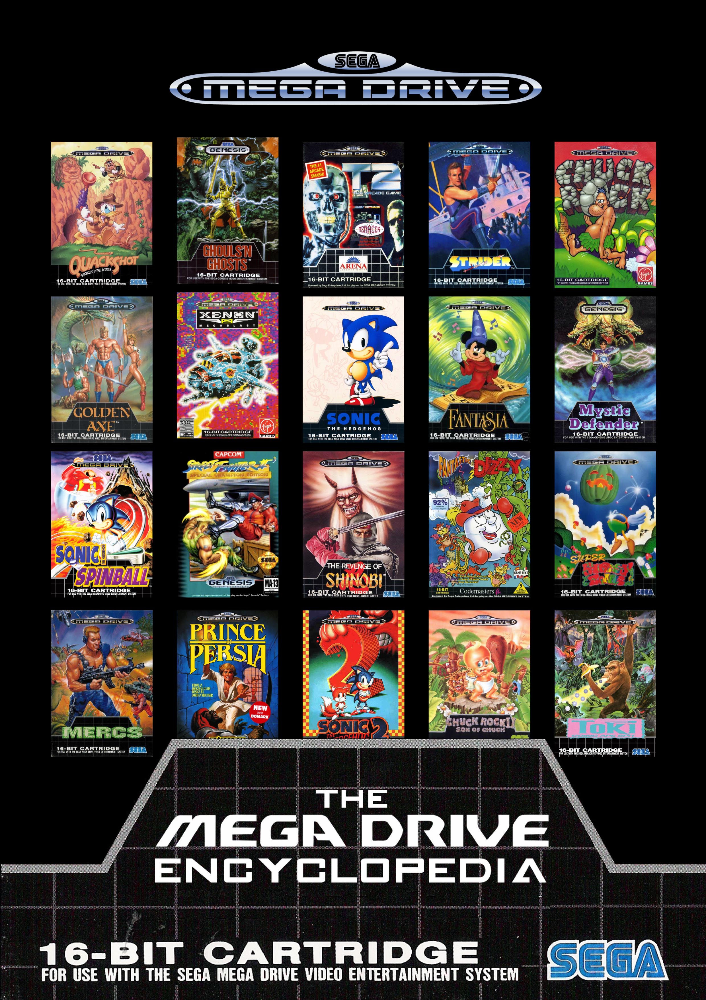 Download A Visual Guide to the SEGA MegaDrive for FREE 