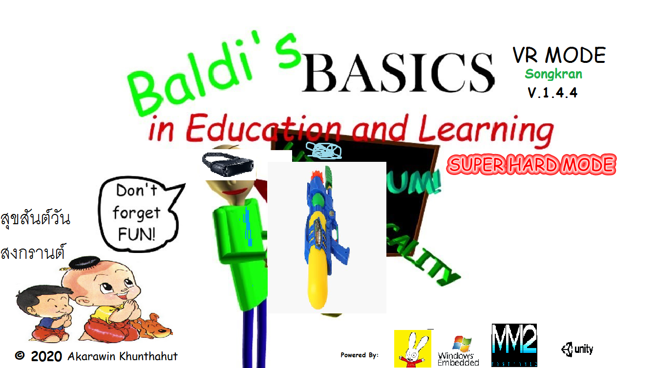 Baldi Basics Songkran In Education And Learning 1 4 5 Not