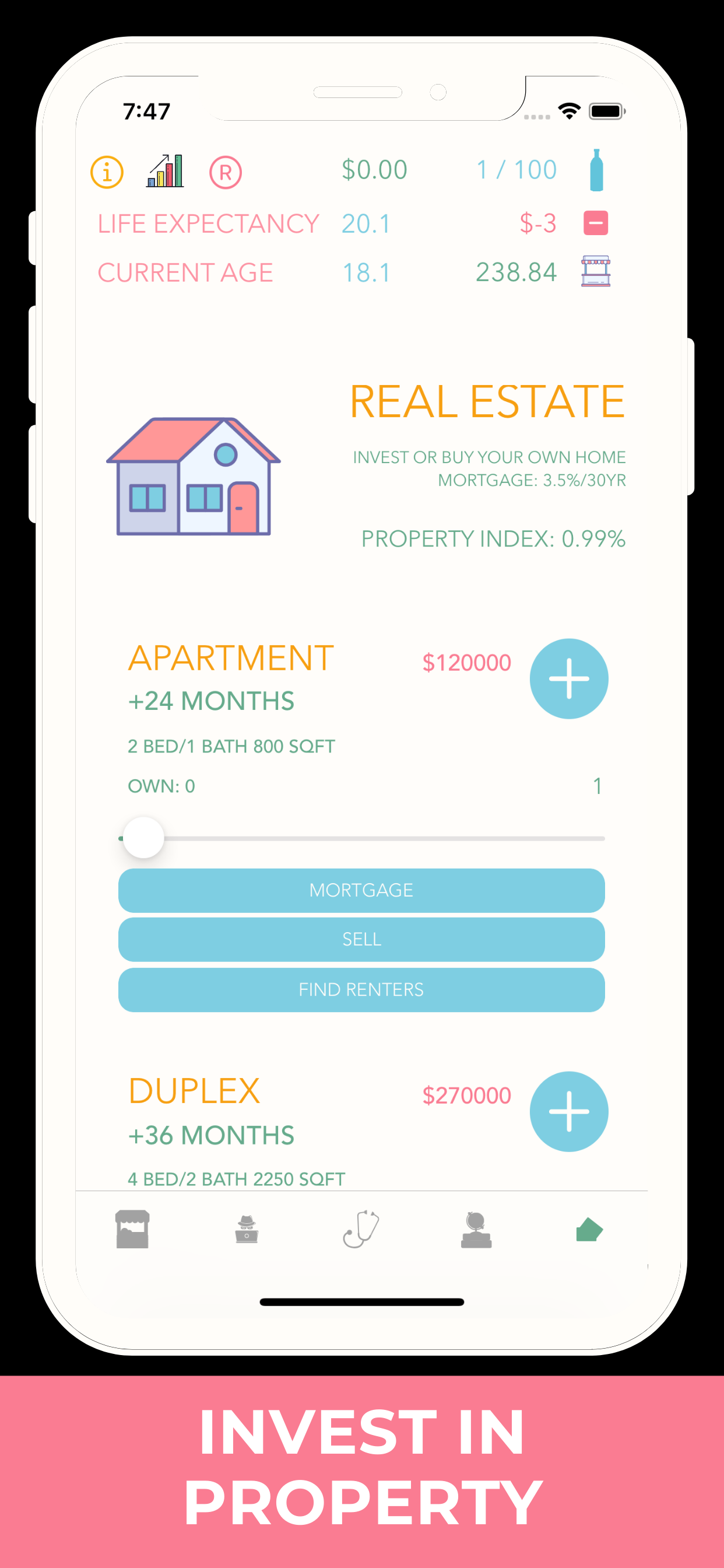 hobo capitalist life simulator by chimpanzee