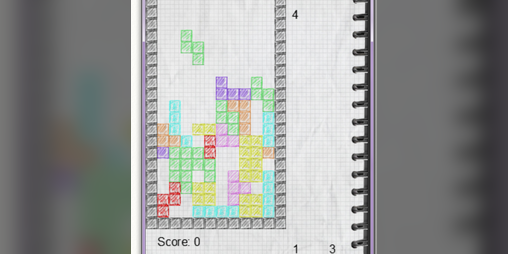 Cover image for The Paper Arcade: Tetris