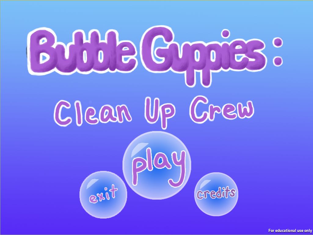 Cover image for Bubble Guppies: Clean-Up Crew prototype