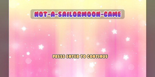 Cover image for Not-A-Sailormoon Game