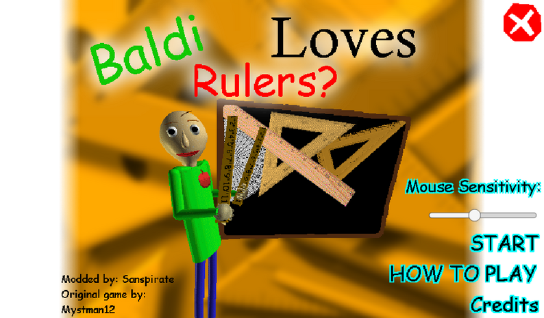 Baldi Loves Rulers? By Sanspirate