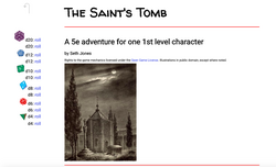 Cover of The Saint's Tomb