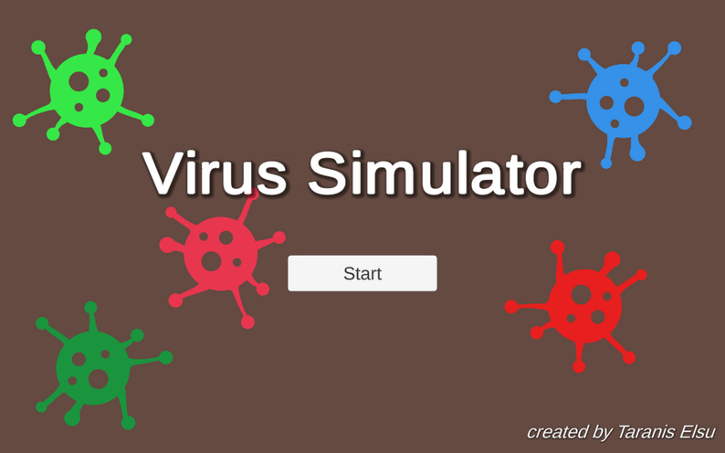 Virus Simulator by Taranis Elsu
