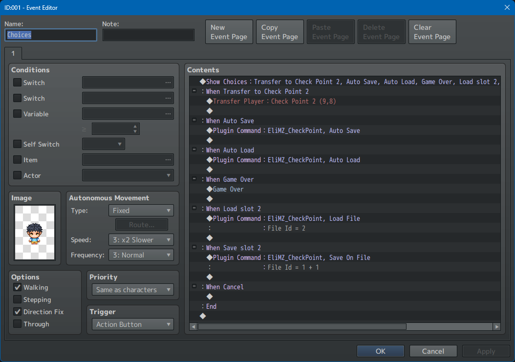 Screenshot 5 for Hakuen Studio CheckPoint for RPG Maker MZ