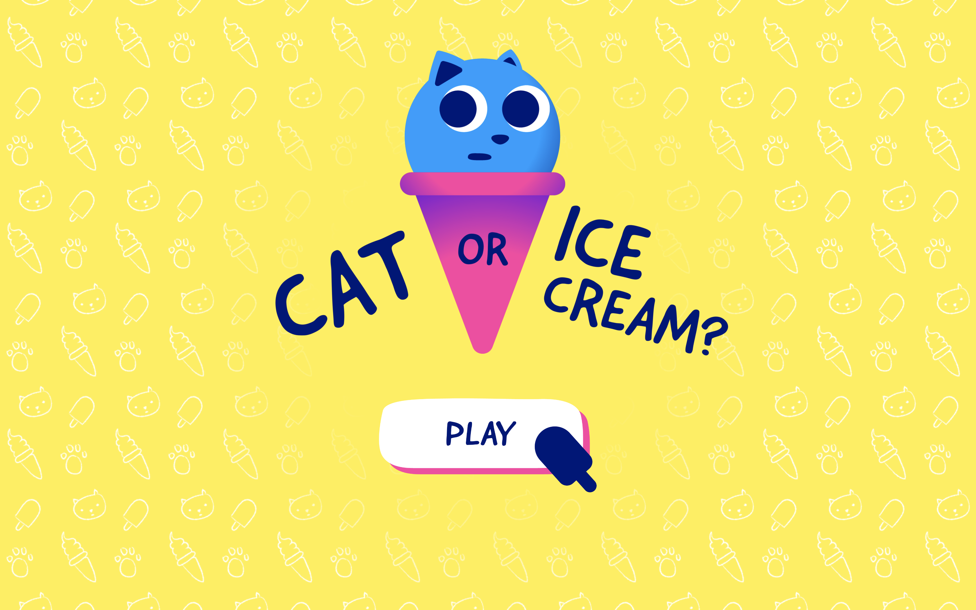 Cat or Ice Cream? by cookiecrayon