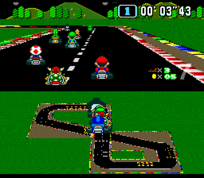 Super Mario Kart Hack Irregulardrivers Snes By Ranmasaotome 8263