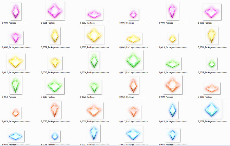 A lot of Shiny Real Diamonds and Gems! FREE by GameSupplyGuy