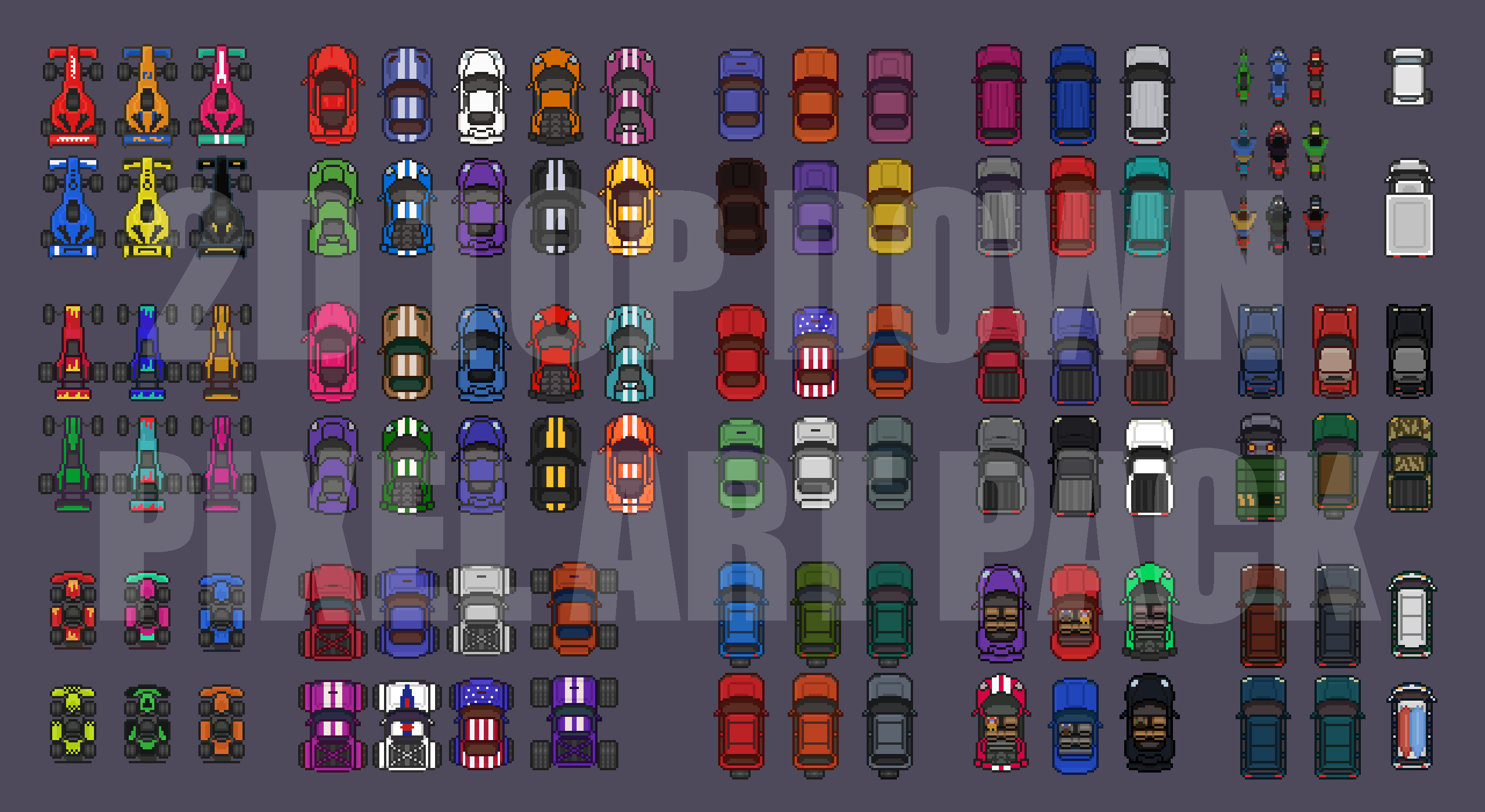 Top Down Pixel Art Car free images, download Top Down Pixel Art Car,Car Pix...