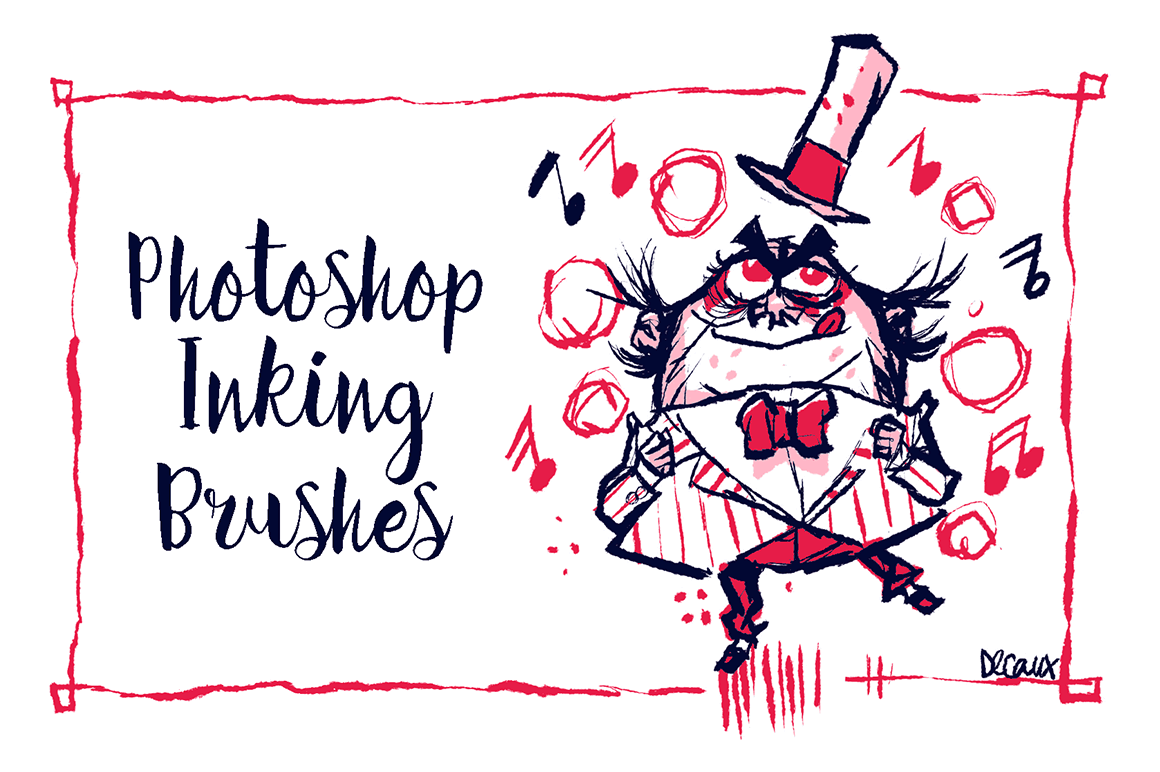 Photoshop Inking Brushes