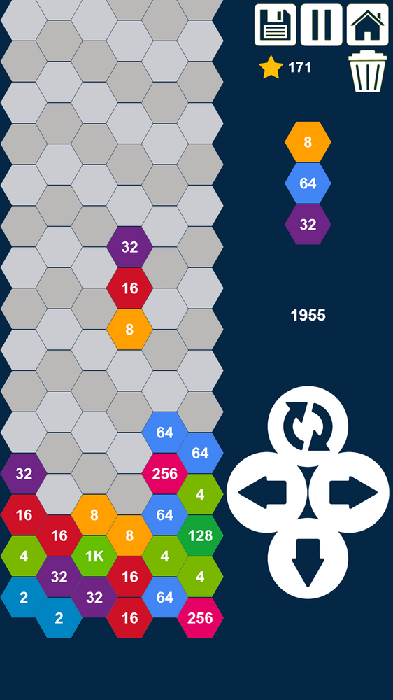 Hexa Games: Hexagon Number Puzzles Collection by ganaysa
