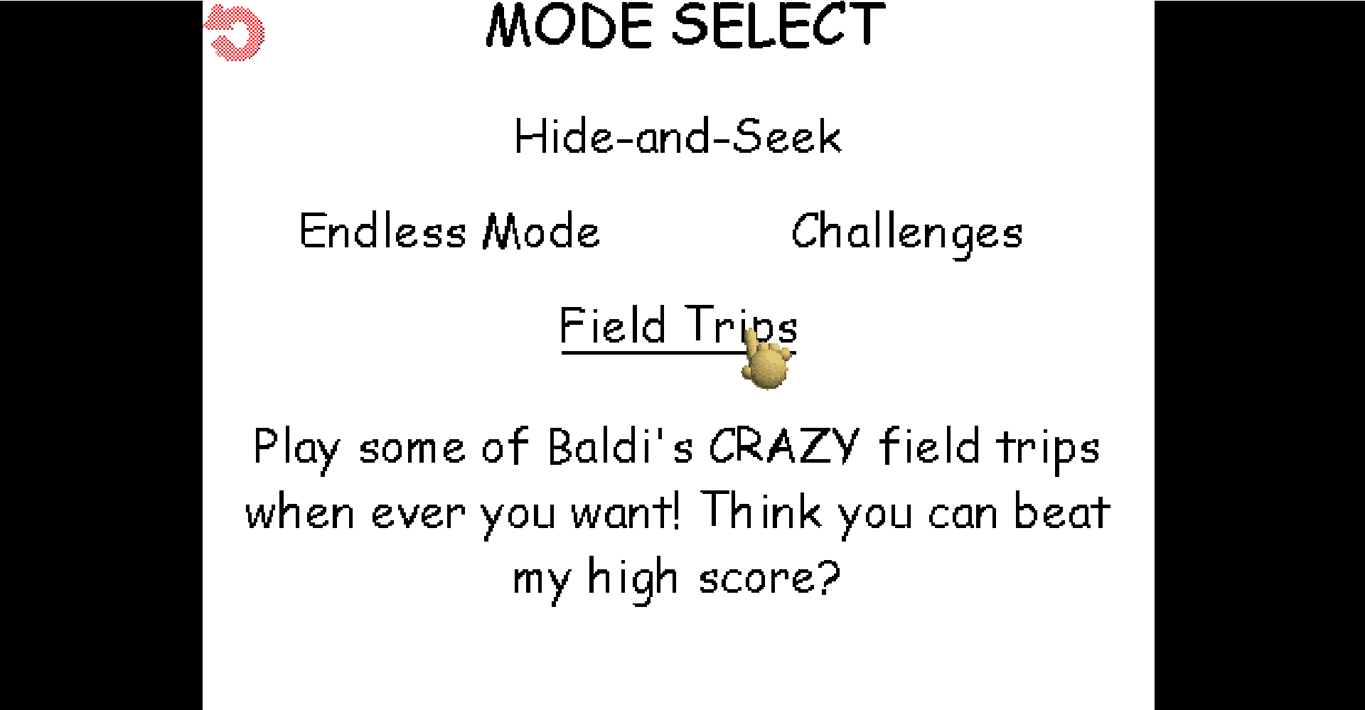 User blog:010 THE GREAT/Baldi's Basics Challenges Demo Ending