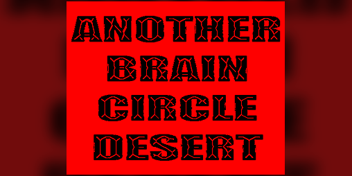 Cover image for Another Brain Circle Desert