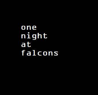 Cover image for One night at falcon's