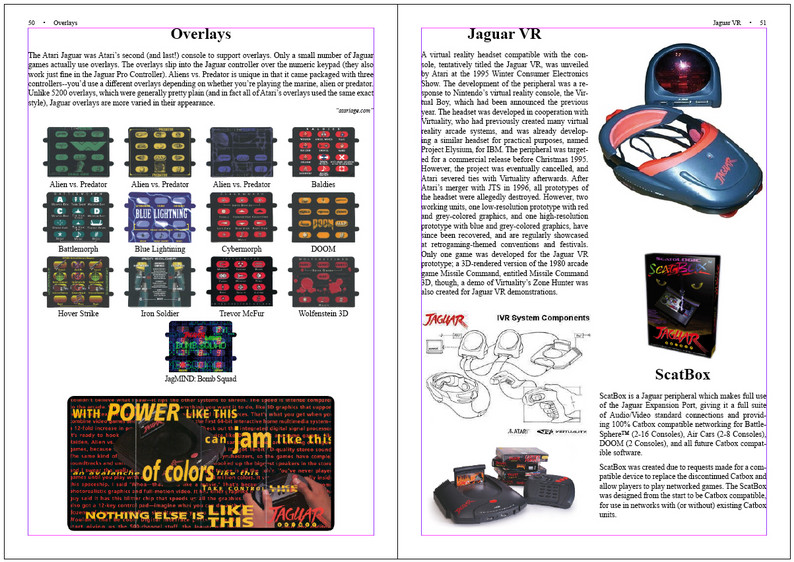 the Atari Jaguar Encyclopedia Book by DaddaRuleKonge