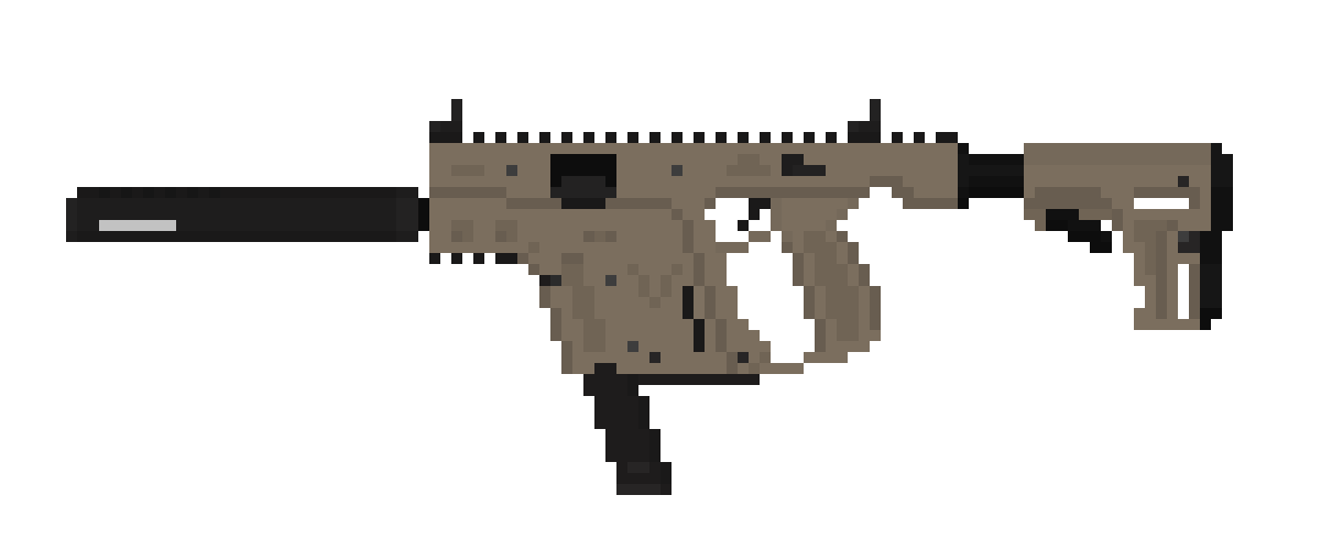 Pixel art guns with firing animations 3 by GG Undroid Games
