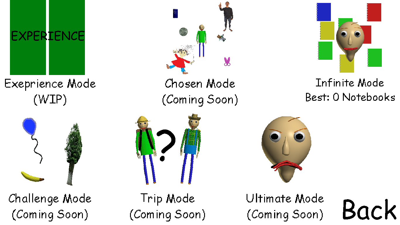 Dev. Update #4: New Characters! - Baldi's Fun New School Plus™ Classic  Edition by JohnsterSpaceGames