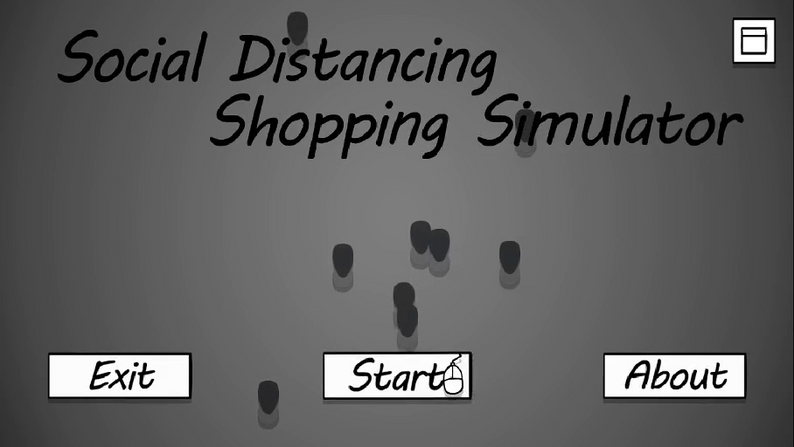 Social Distancing Simulation Social Distancing Shopping Simulator by Programancer