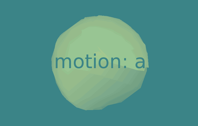 Cover image for motion: a