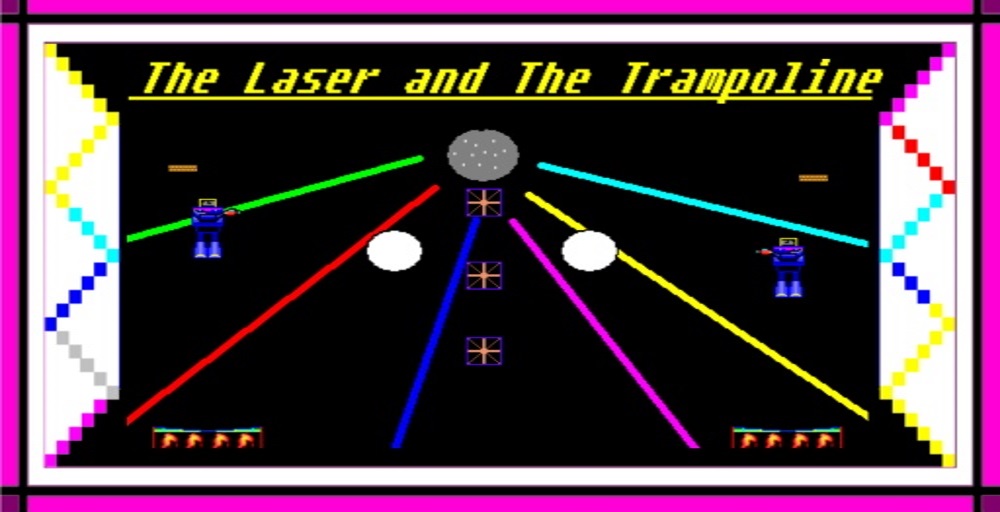 The Laser and The Trampoline
