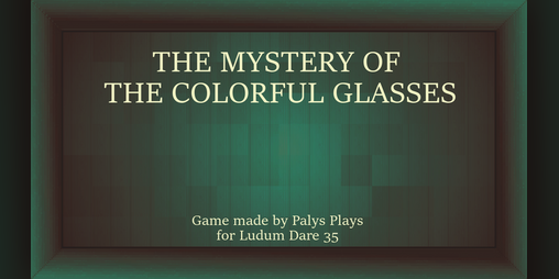 Cover image for The Mystery of the Colorful Glasses