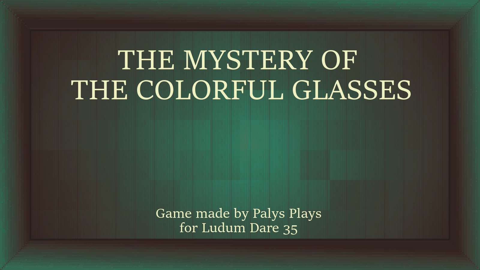 The Mystery Of The Colorful Glasses Mac OS
