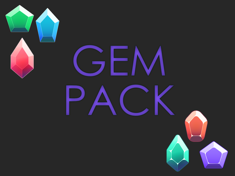 Gem Pack by BlackJellyCat