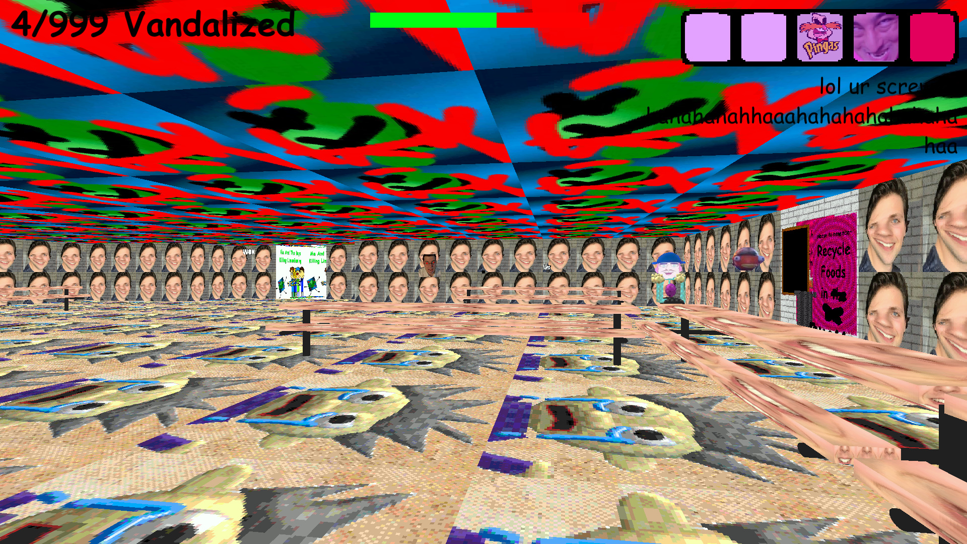 insane mod idea: baldi's basics in 4d multiverse time travel! an endless  mode with multiple timelines and time travel! let's watch players brains  explode when they have to avoid a Baldi that