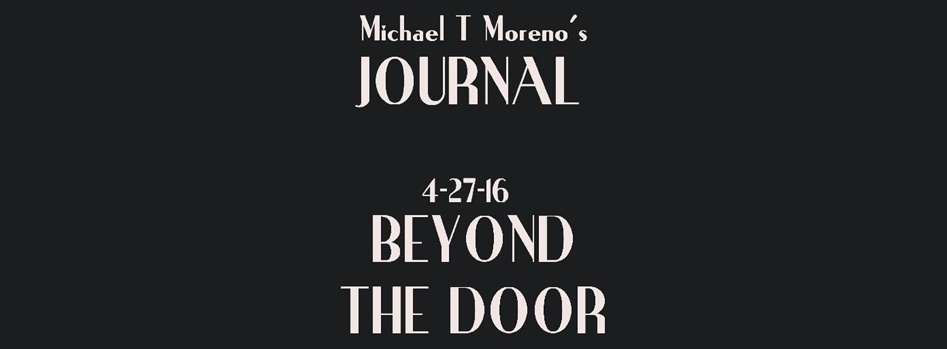 BEYOND THE DOOR