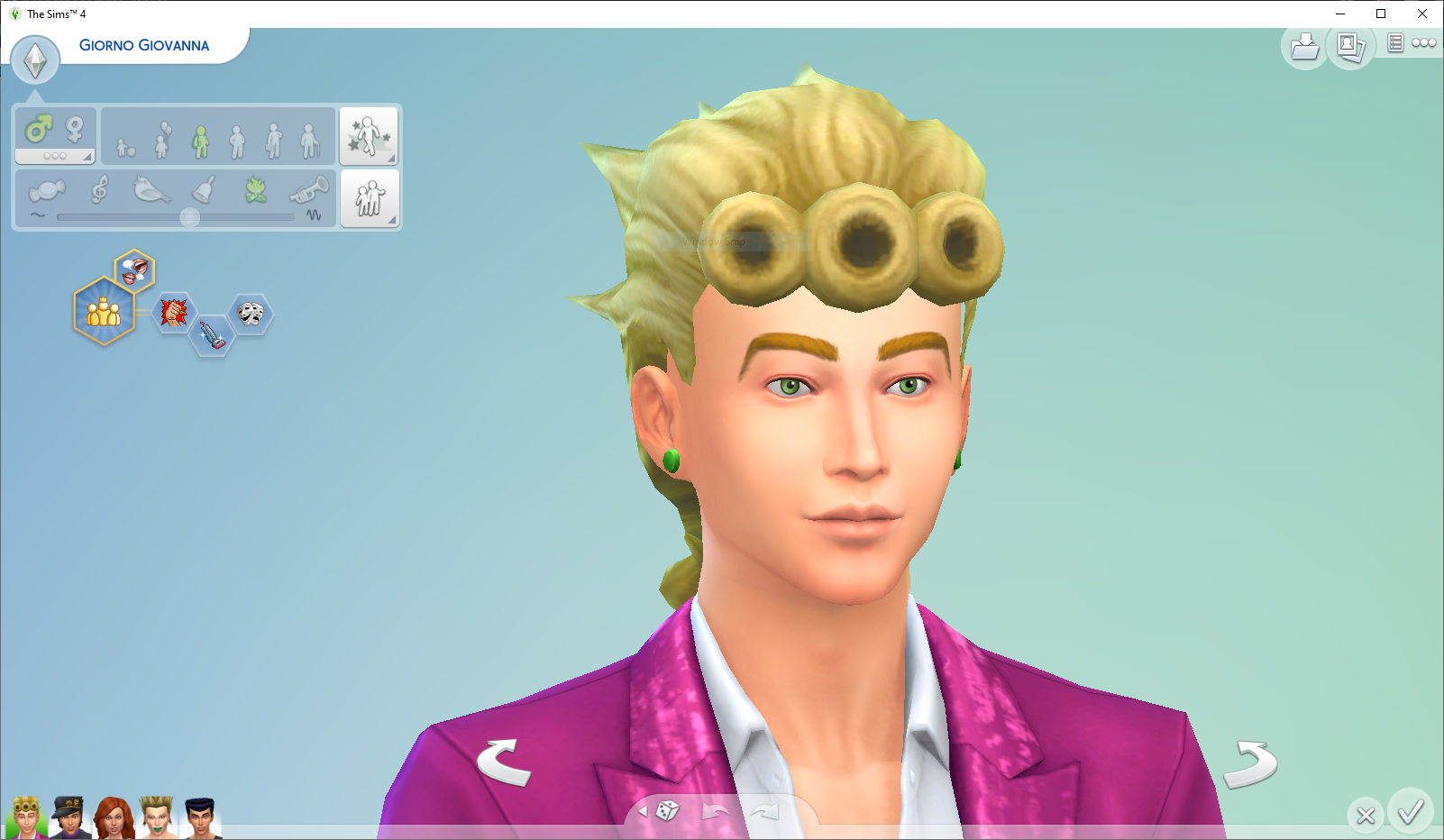 Jojo mod. Симс 4 Джоджо. Симс 3 Джоджо. Жожо в симс 4. SIMS 4 Jojo Mods.