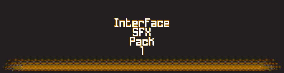 Interface SFX Pack 1 (CC0)