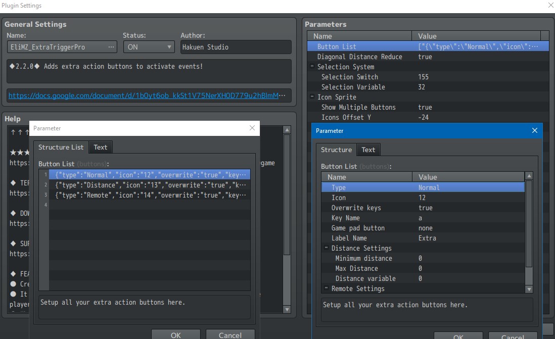 Screenshot 2 for Hakuen Studio Extra Trigger for RPG Maker MZ