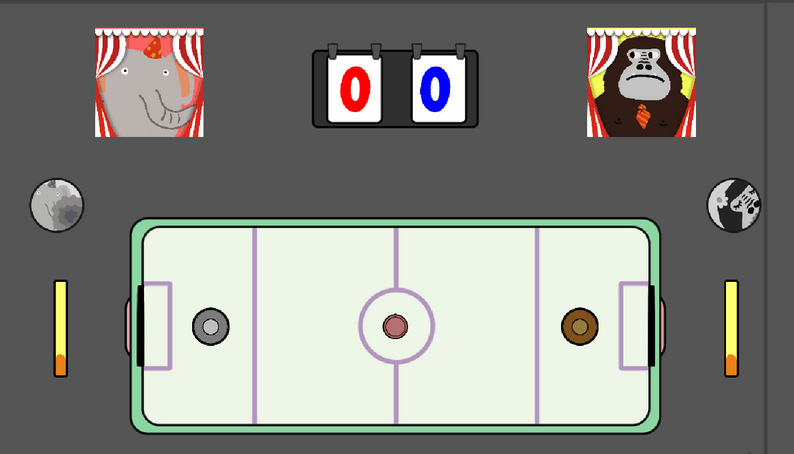 Animal Air Hockey by YufeiM