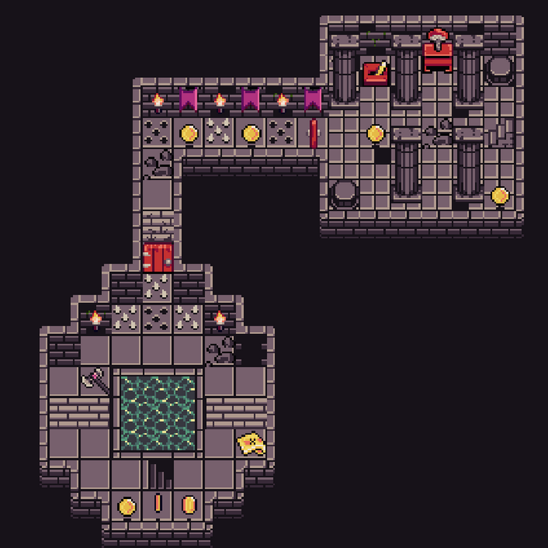 Complete Dungeon Tileset by Comp3 Interactive