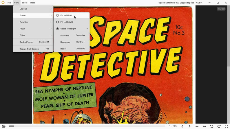 ACBR Comic Book Reader by binarynonsense