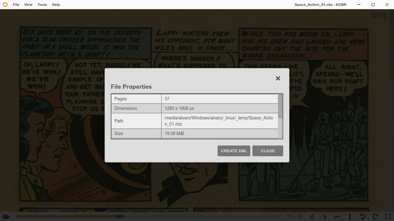 ACBR Comic Book Reader by binarynonsense