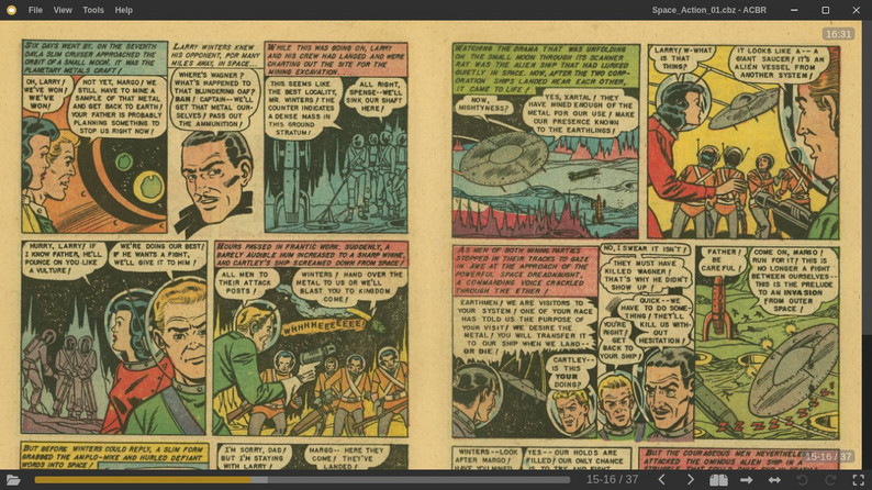 ACBR Comic Book Reader by binarynonsense