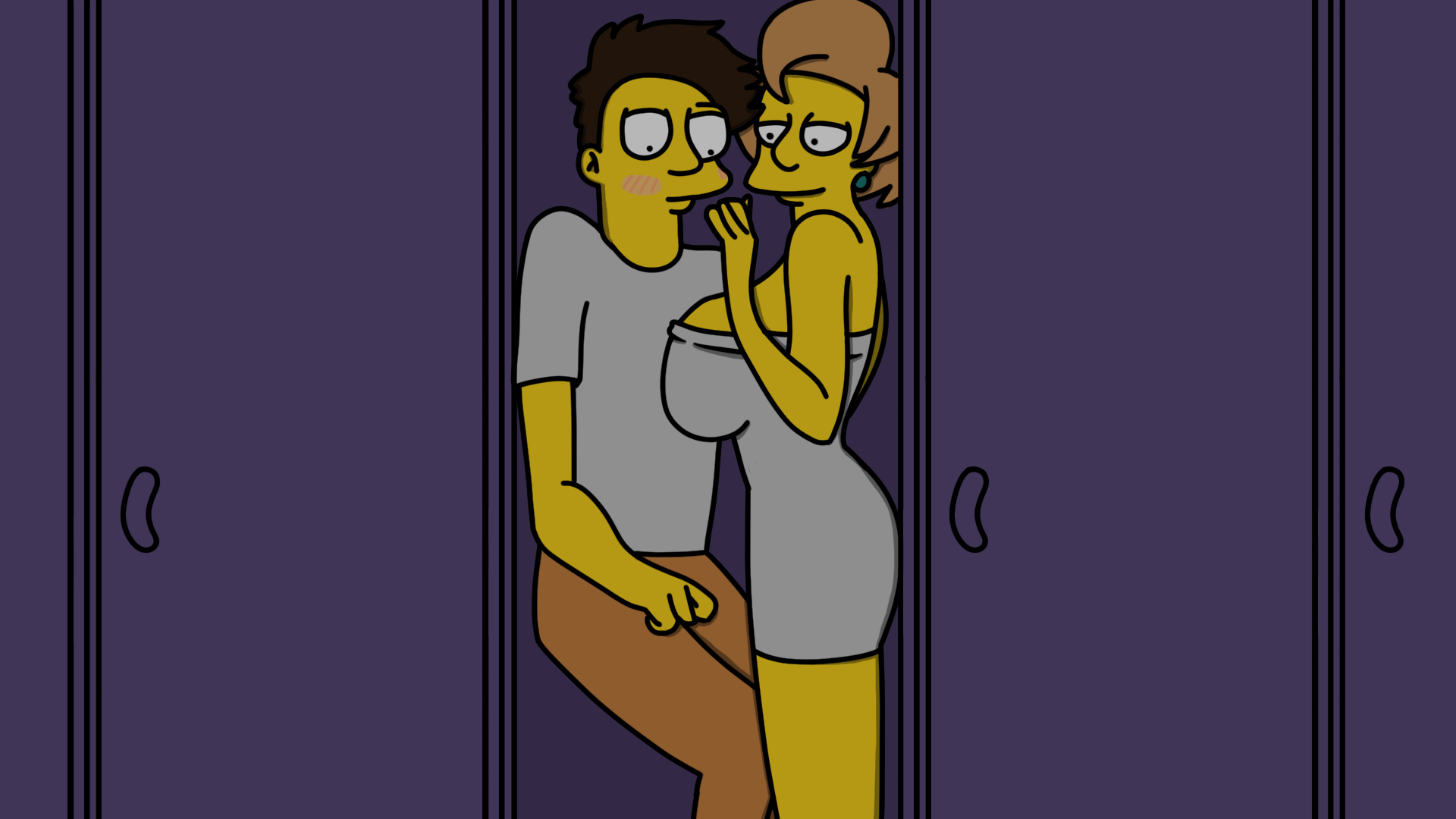 The simpsons simpvill porn game