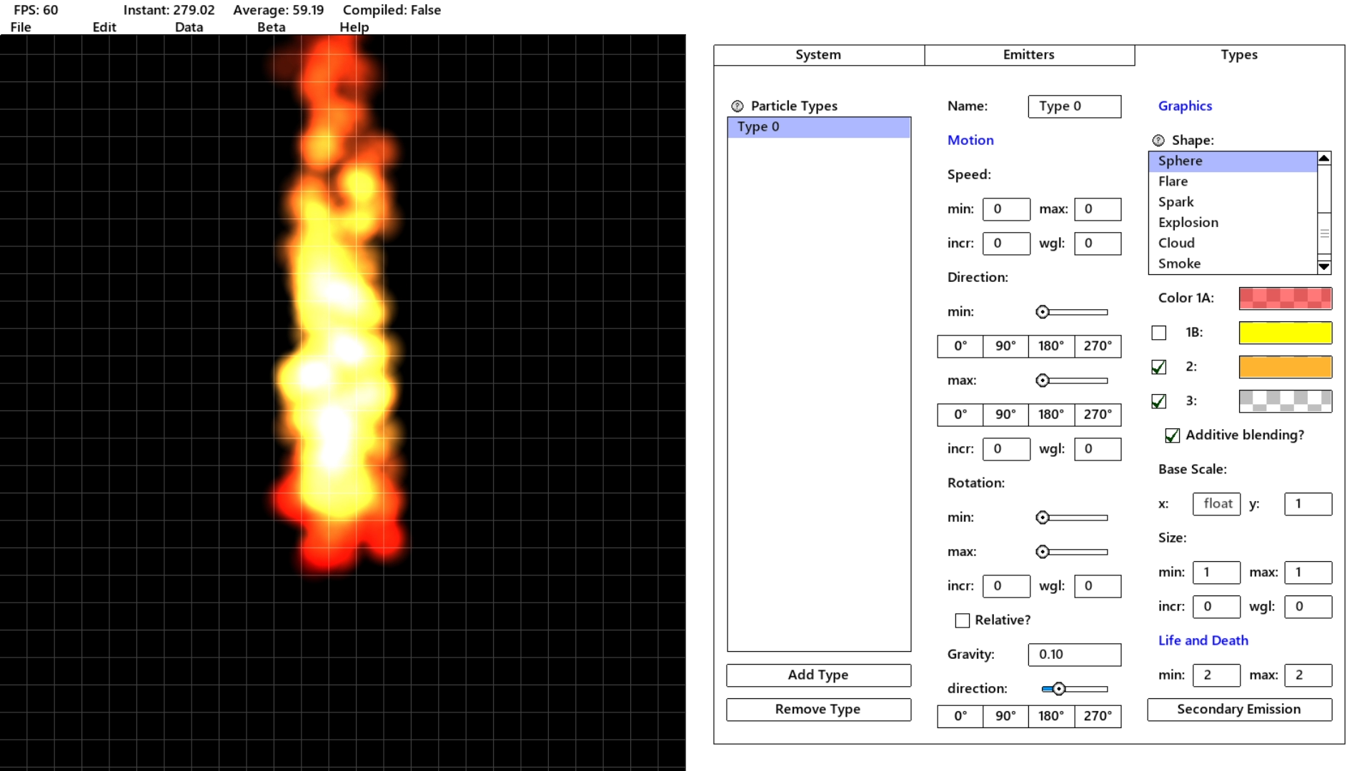 how to import particle designer gml