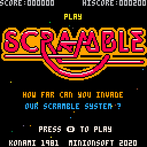 Screenshot 2 for Pico8 Scramble