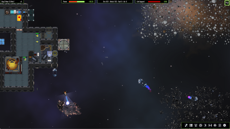 Deep Space Outpost - Demo by Niris Games