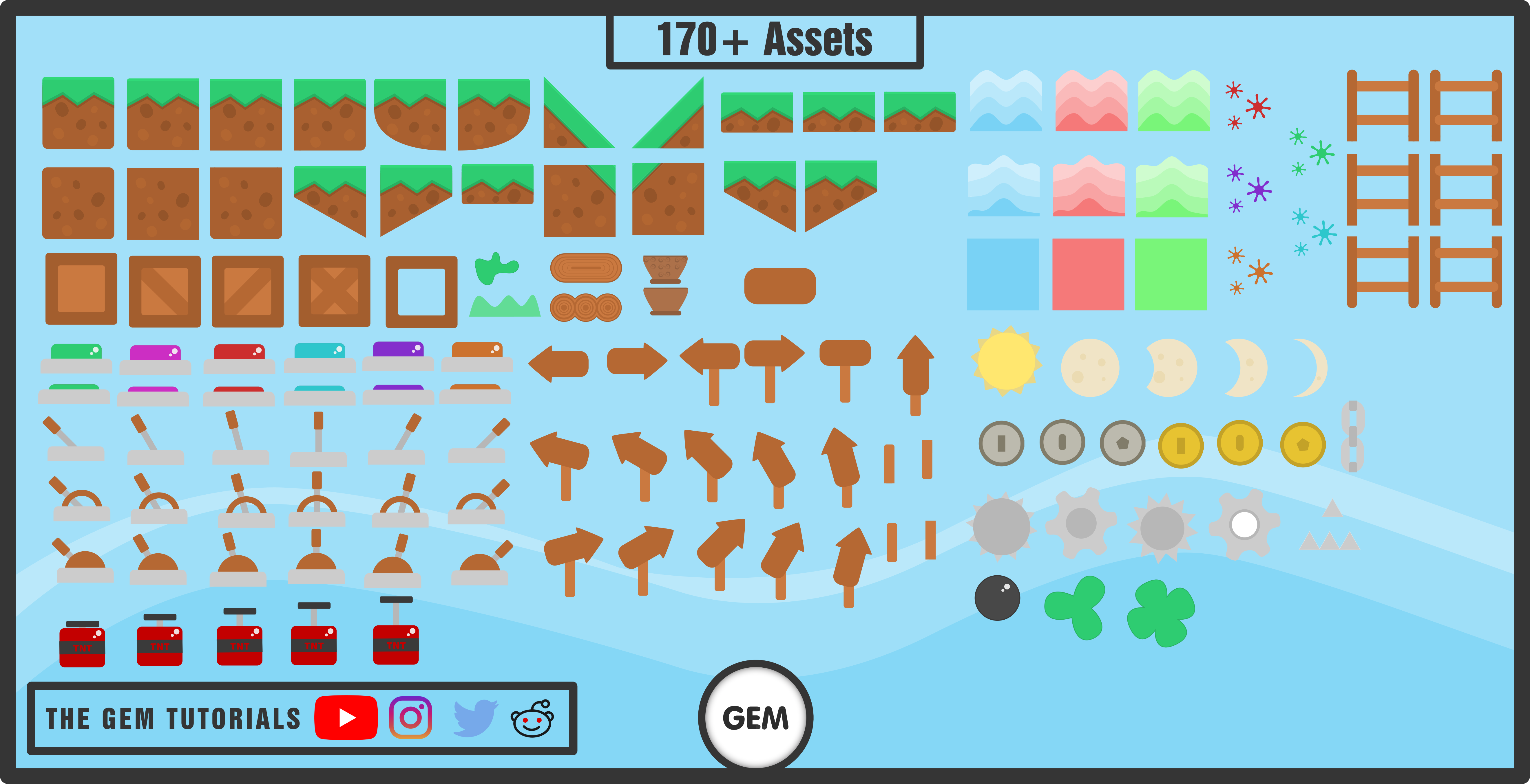 2d Platformer Assets (1) by Gem Dev