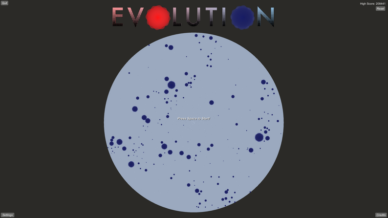 Evolution by Genetic Games