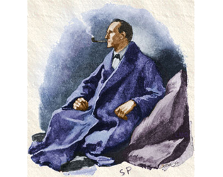 Cover image for The Adventures of Sherlock Holmes