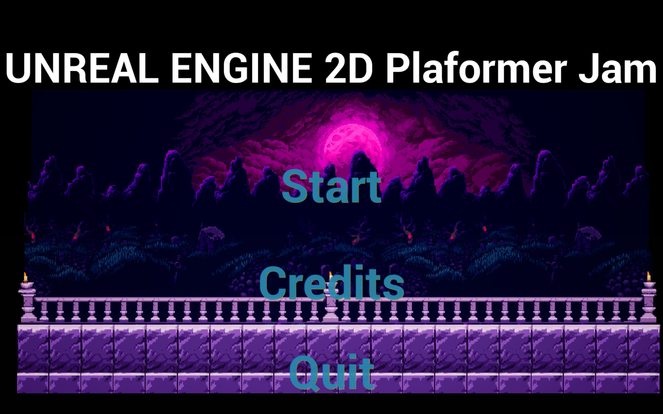 Unreal Engine 2D Action Prototype by LIMiNAStudio