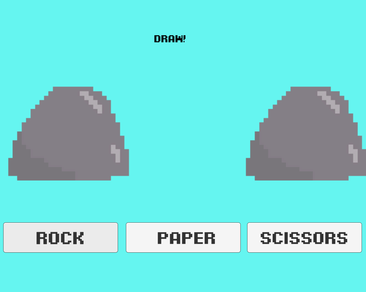 Naked Rock, Paper, Scissors